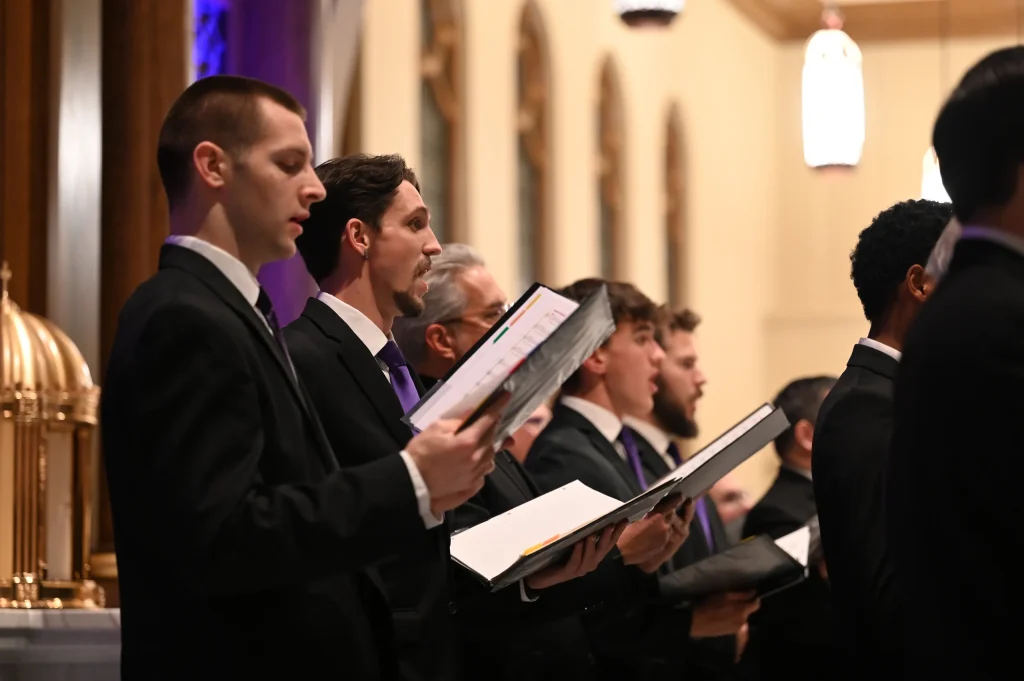 Seminarians at liturgy
